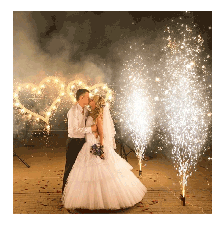 Организация пиротехнического шоу на свадьбу  Спасск | spassk.salutsklad.ru