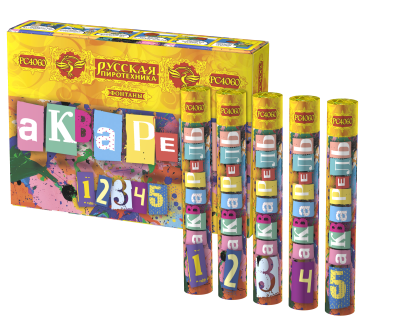 Акварель Фонтан пиротехнический купить в Спасске | spassk.salutsklad.ru