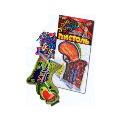 Пистоль Надувная хлопушка купить в Спасске | spassk.salutsklad.ru
