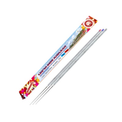 Триколор 300 мм. Бенгальские огни цветные купить в Спасске | spassk.salutsklad.ru