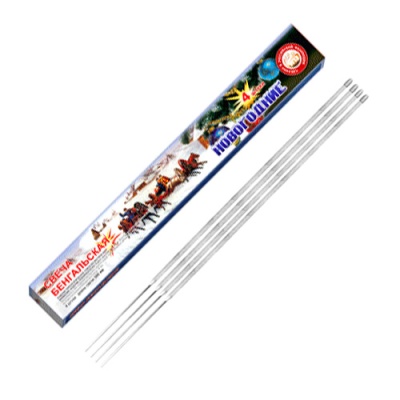 Новогодние 300-4 мм. Бенгальские огни купить в Спасске | spassk.salutsklad.ru