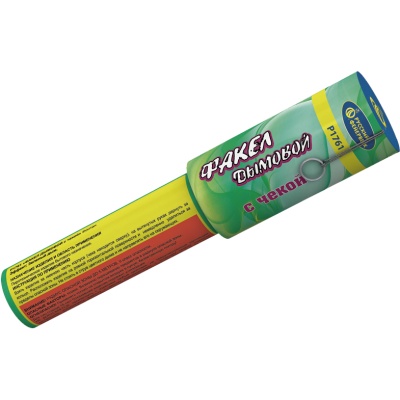 Дымовой (с чекой) зеленый Фальшфейер купить в Спасске | spassk.salutsklad.ru