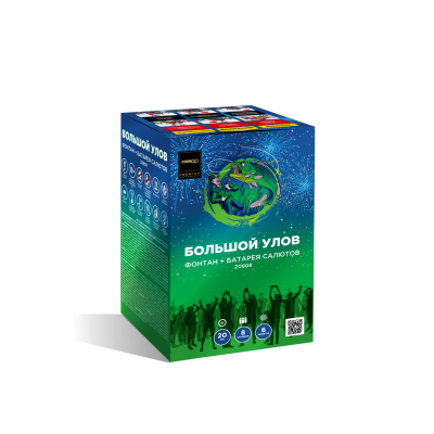 Большой улов Фонтан фейерверк купить в Спасске | spassk.salutsklad.ru