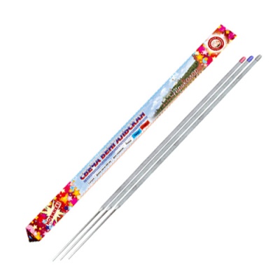 Триколор 400 мм. Бенгальские огни цветные купить в Спасске | spassk.salutsklad.ru