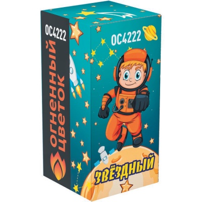 Звездный Пиротехнический фонтан купить в Спасске | spassk.salutsklad.ru